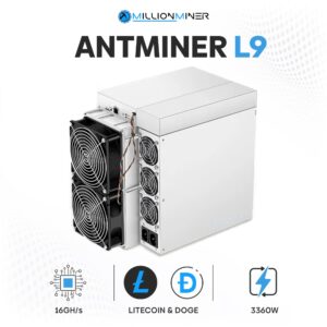 bitmain antminer l9 (16gh) scrypt (doge/ltc) miner