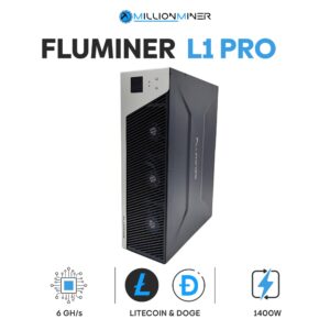 fluminer l1 pro 6gh/s dogecoin & litecoin (scrypt) miner new